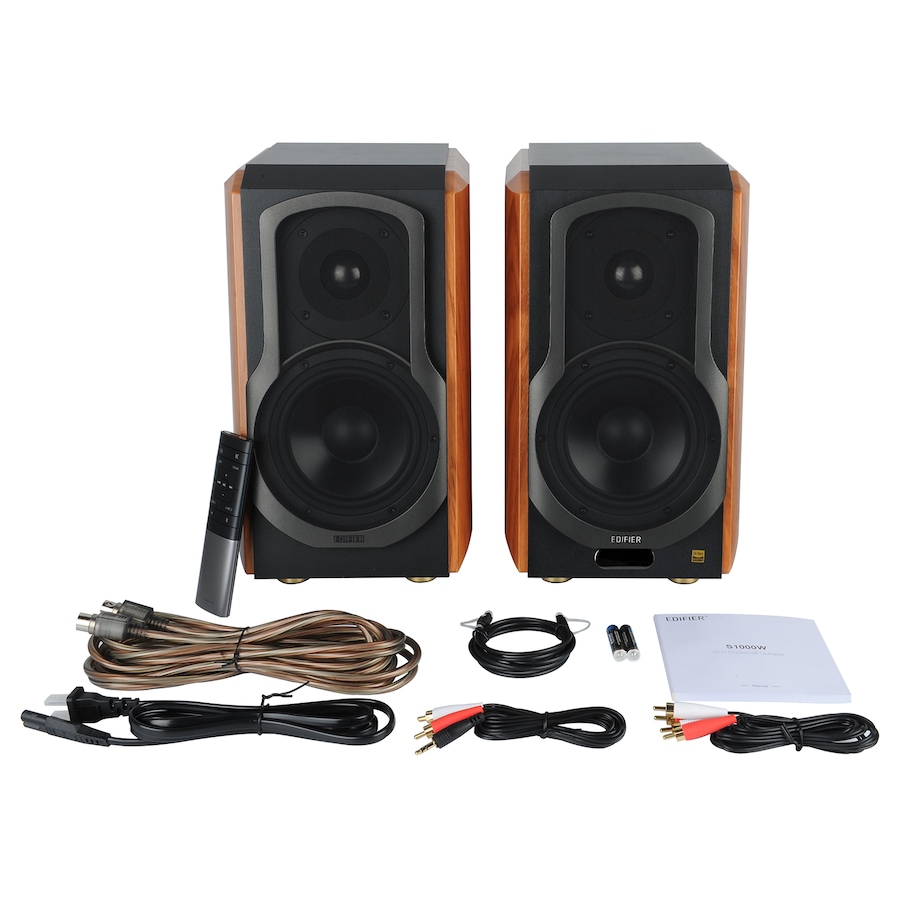 Image 810384_ALTMORE7.jpg, Product 810-384 / Price $629.99, Edifier S1000W WiFi Audiophile Active Bookshelf 2.0 Speakers - Pair from Edifier on TSC.ca's Electronics department