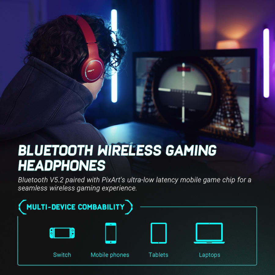 Image 810385_ALTMORE22.jpg, Product 810-385 / Price $19.99, HECATE by Edifier G2BT Bluetooth Gaming Headset from Edifier on TSC.ca's Electronics department