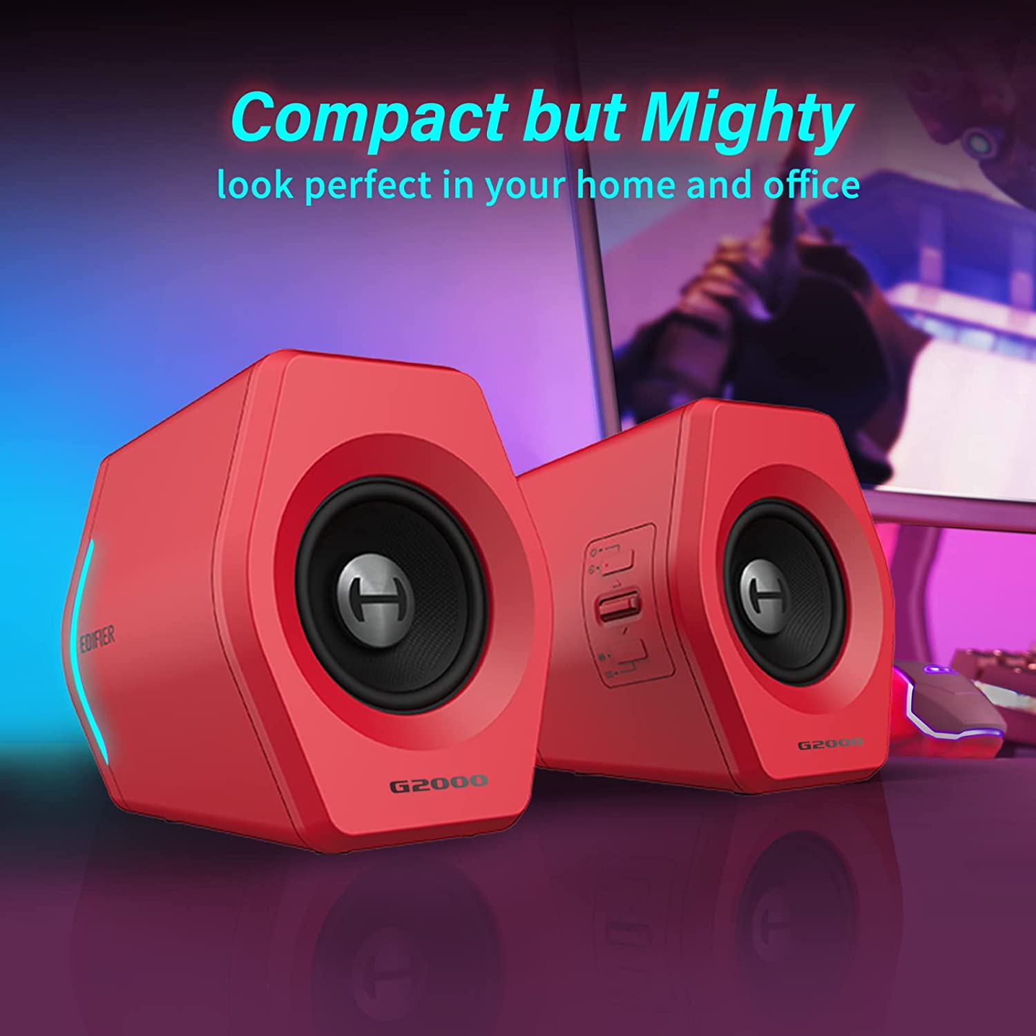 Edifier G2000 32W PC Gaming Computer Speakers - TSC.ca
