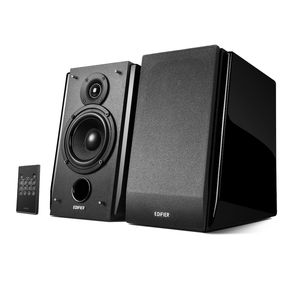 Image 810392.jpg, Product 810-392 / Price $329.99, Edifier R1850DB Powered Bookshelf Speaker - Bluetooth, Optical, Subwoofer Out from Edifier on TSC.ca's Electronics department
