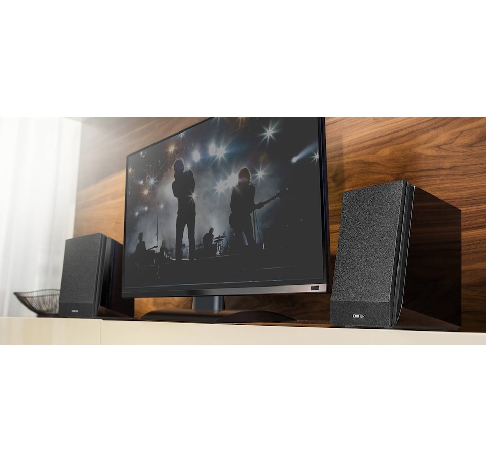 Image 810392_ALTMORE6.jpg, Product 810-392 / Price $329.99, Edifier R1850DB Powered Bookshelf Speaker - Bluetooth, Optical, Subwoofer Out from Edifier on TSC.ca's Electronics department
