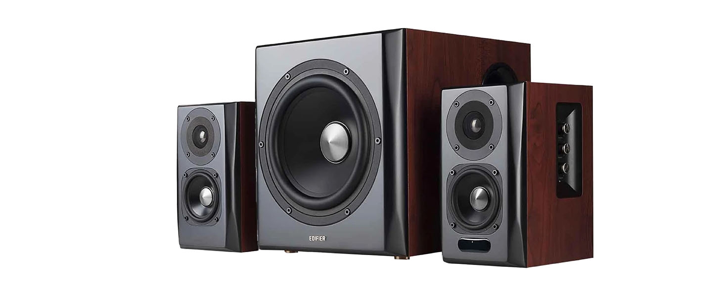 Edifier S350DB Bookshelf Speaker and Subwoofer 2.1 Speaker System