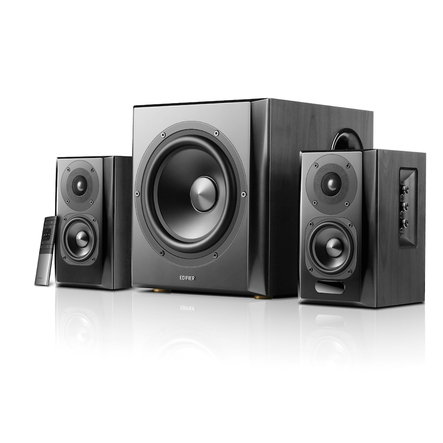 Image 810399.jpg, Product 810-399 / Price $549.99, Edifier S351DB Bookshelf Speaker and Subwoofer 2.1 Speaker System Bluetooth V5.1 aptX from Edifier on TSC.ca's Electronics department