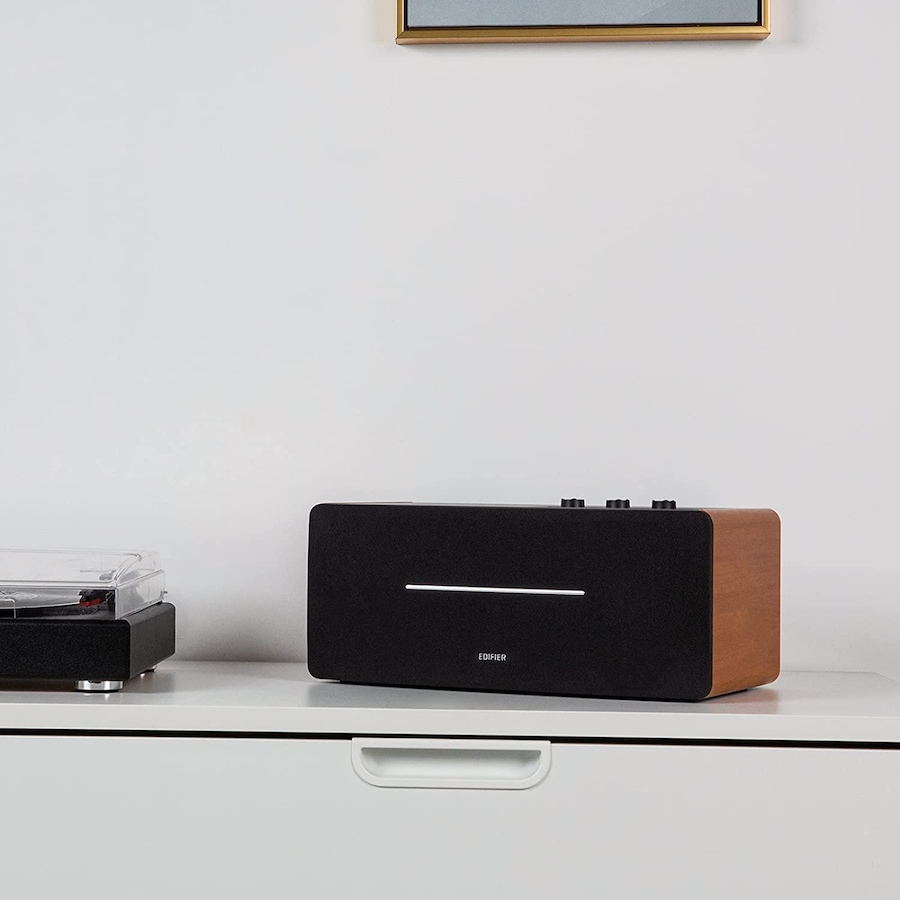 Image 810405_ALTMORE4.jpg, Product 810-405 / Price $179.99, Edifier D12 Bookshelf Speaker - Integrated Desktop Stereo Bluetooth Speaker from Edifier on TSC.ca's Electronics department