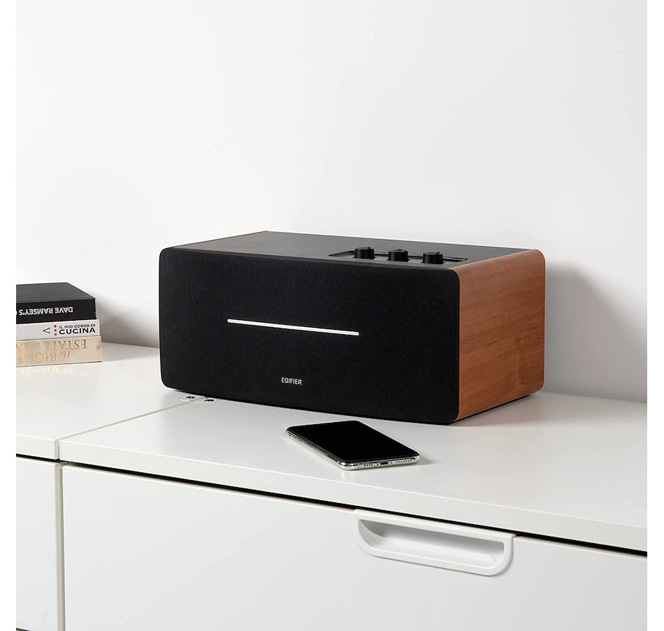 Image 810405_ALTMORE5.jpg, Product 810-405 / Price $179.99, Edifier D12 Bookshelf Speaker - Integrated Desktop Stereo Bluetooth Speaker from Edifier on TSC.ca's Electronics department