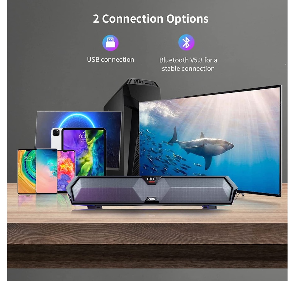 Image 810413_ALTMORE6.jpg, Product 810-413 / Price $69.99, Edifier MG300 Computer Speakers Computer SoundBar from Edifier on TSC.ca's Electronics department