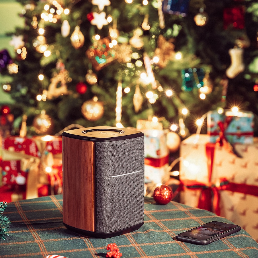 Image 810414_ALTMORE1.jpg, Product 810-414 / Price $149.99, Edifier Wi-Fi Smart Speaker works with Alexa, AirPlay 2 and Spotify Connect from Edifier on TSC.ca's Electronics department
