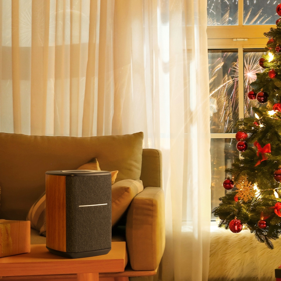 Image 810414_ALTMORE7.jpg, Product 810-414 / Price $149.99, Edifier Wi-Fi Smart Speaker works with Alexa, AirPlay 2 and Spotify Connect from Edifier on TSC.ca's Electronics department