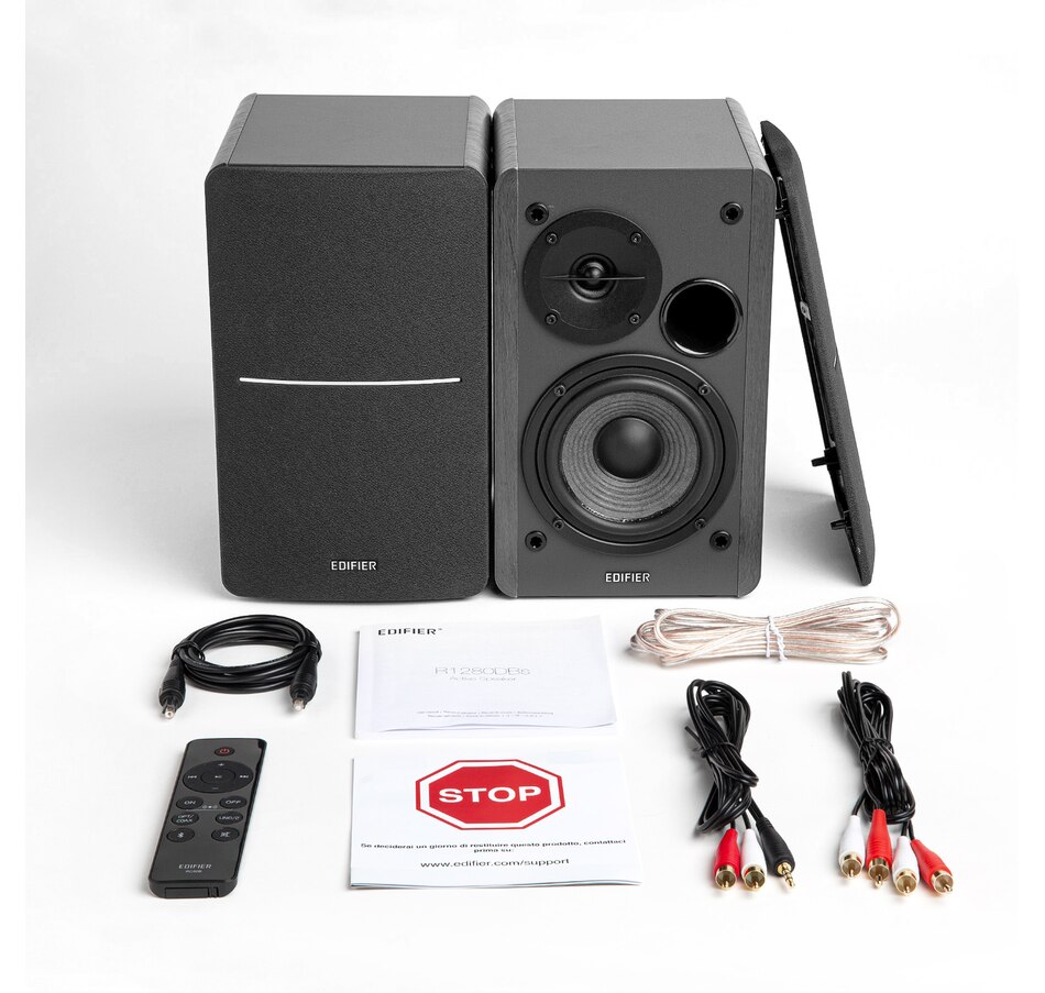 Image 810423_ALTMORE5.jpg, Product 810-423 / Price $149.99 - $229.99, Edifier R1280DBs Active Bluetooth Bookshelf Speakers from Edifier on TSC.ca's Electronics department