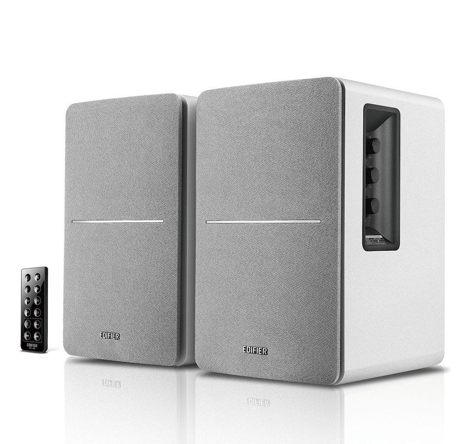 Image 810433_ST02.jpg, Product 810-433 / Price $189.99, Edifier R1280DB Powered Bluetooth Bookshelf Speakers - Optical Input from Edifier on TSC.ca's Electronics department
