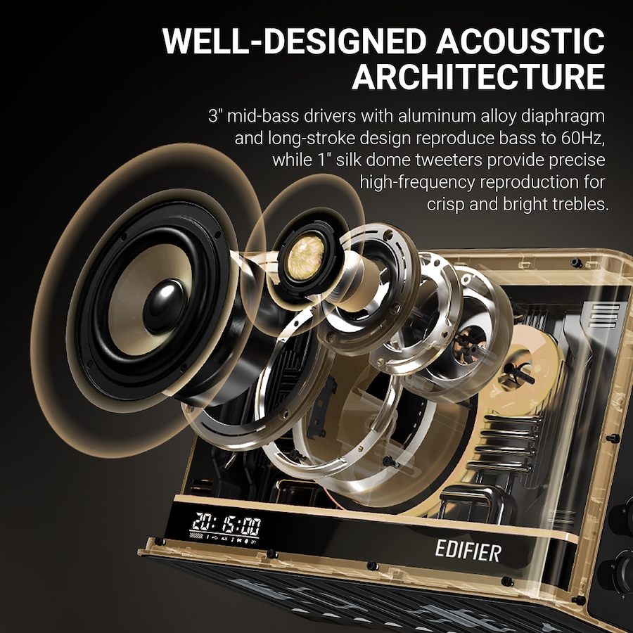 Image 810496_ALTMORE10.jpg, Product 810-496 / Price $279.99, Edifier QD35 Tabletop Bluetooth Speaker from Edifier on TSC.ca's Electronics department