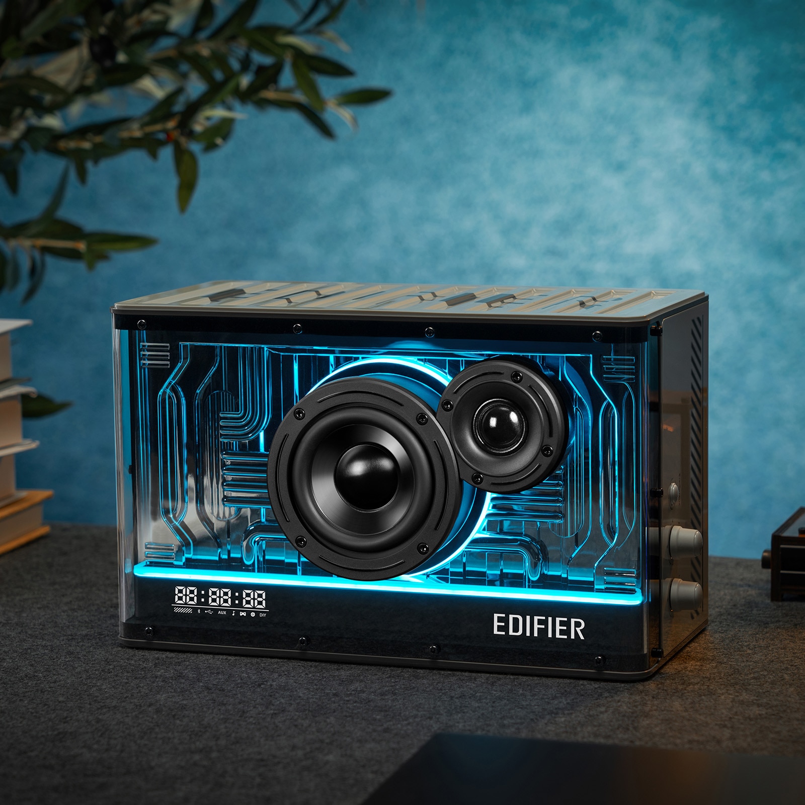 Edifier（ED-QD35-BK） QD35 Tabletop Bluetooth Speaker – Edifier Canada