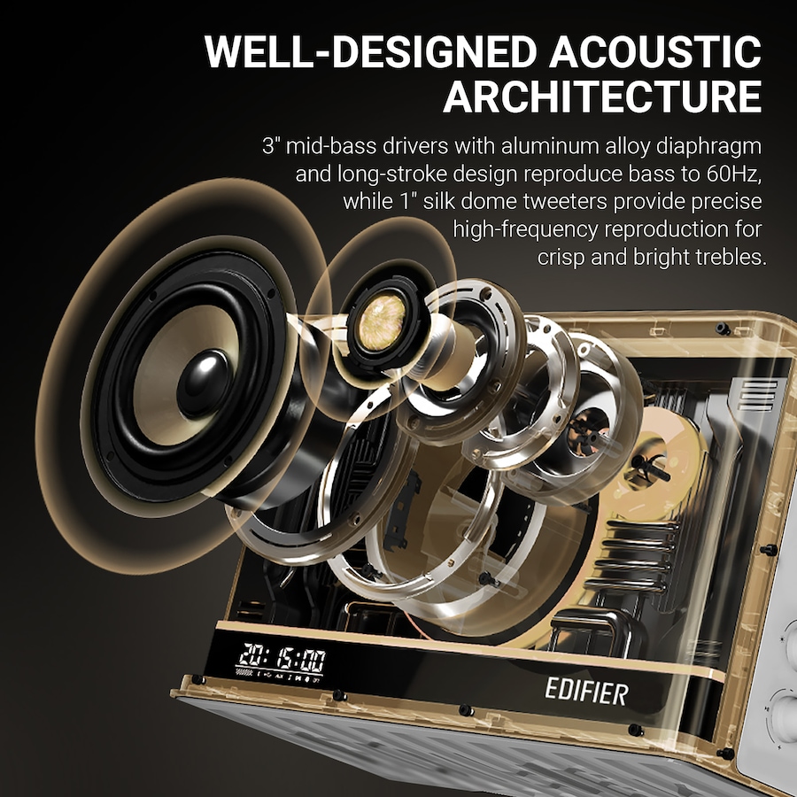 Image 810496_ALTMORE16.jpg, Product 810-496 / Price $279.99, Edifier QD35 Tabletop Bluetooth Speaker from Edifier on TSC.ca's Electronics department