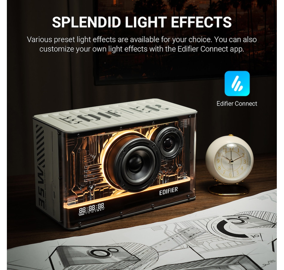 Image 810496_ALTMORE17.jpg, Product 810-496 / Price $279.99, Edifier QD35 Tabletop Bluetooth Speaker from Edifier on TSC.ca's Electronics department