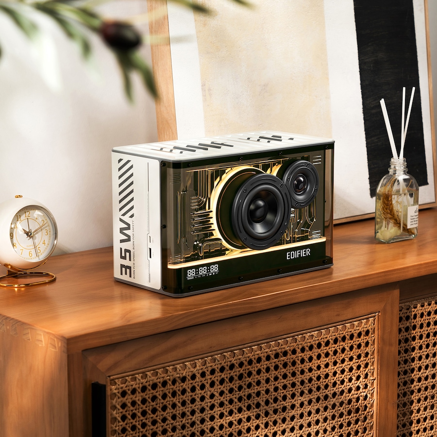 Image 810496_ALTMORE18.jpg, Product 810-496 / Price $279.99, Edifier QD35 Tabletop Bluetooth Speaker from Edifier on TSC.ca's Electronics department