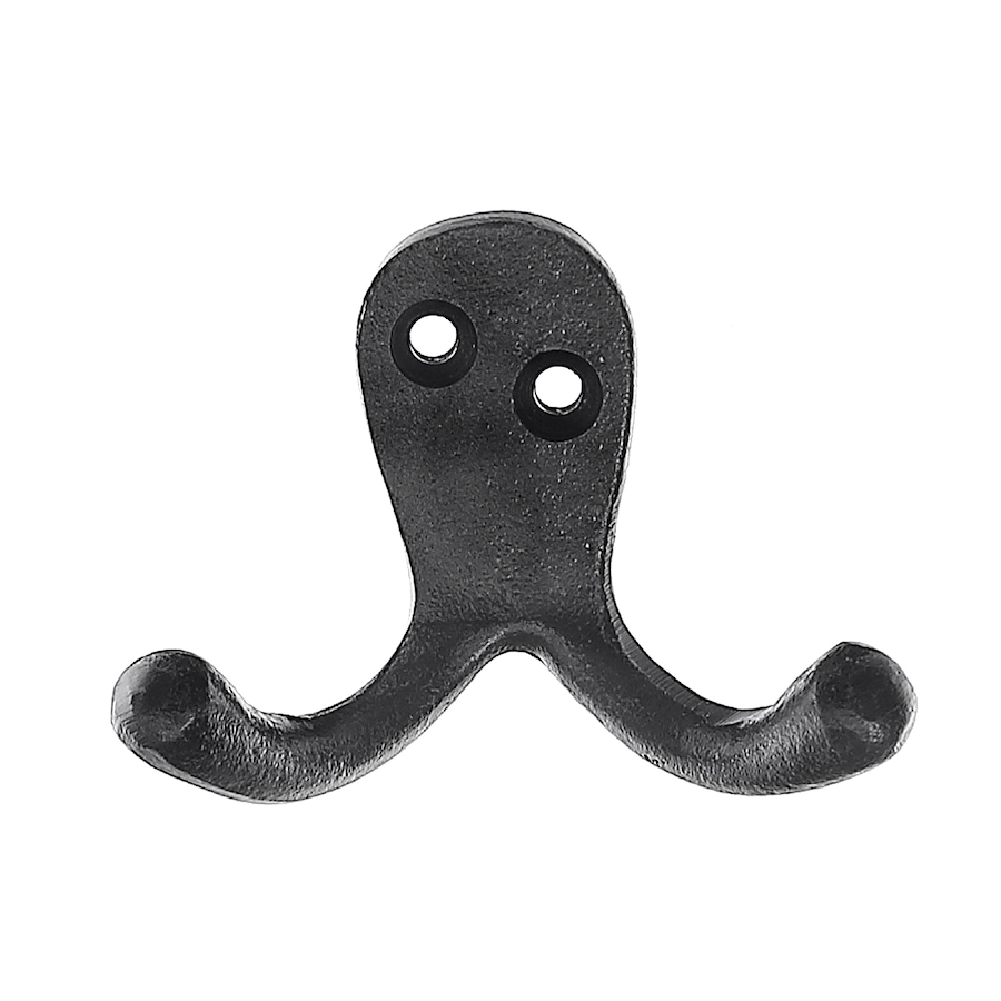Image 810563_ST01.jpg, Product 810-563 / Price $24.97, Double Prong Iron Hook Black - Set of 3 from Maison Concepts on TSC.ca's Home & Garden department