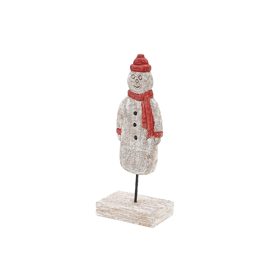 Image 810658.jpg, Product 810-658 / Price $89.99, Christmas Wooden Snowman Figurine With Scarf And Toque from Maison Concepts on TSC.ca's Home & Garden department