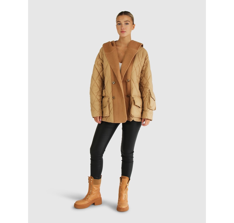 Image 818033_ST01.jpg, Product 818-033 / Price $173.97 - $202.96, Belle & Bloom Only You Quilted Utility Jacket from belle & bloom on TSC.ca's Fashion department