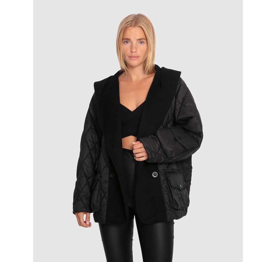Image 818033_ST03.jpg, Product 818-033 / Price $173.97 - $202.96, Belle & Bloom Only You Quilted Utility Jacket from belle & bloom on TSC.ca's Fashion department