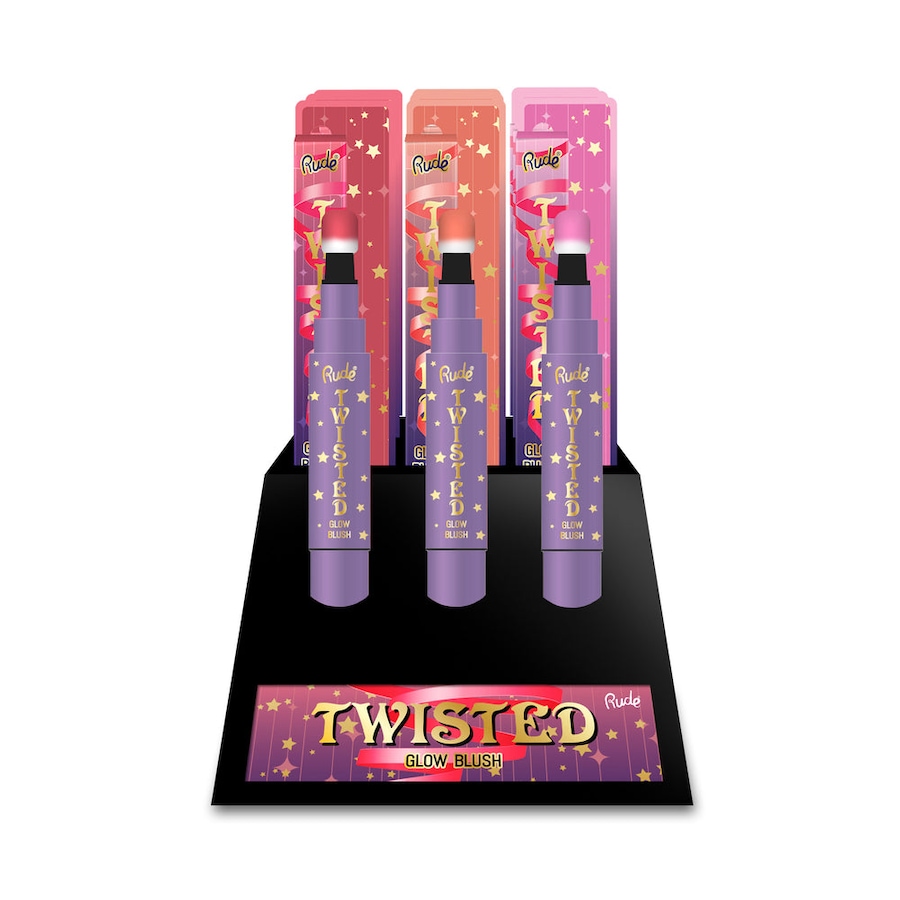 Image 824593.jpg, Product 824-593 / Price $353.41, RUDE Twisted Glow Blush Display Set - 24pcs - 24pcs from Avera Group on TSC.ca's Beauty department