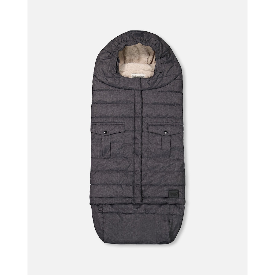 Image 825050.jpg, Product 825-050 / Price $144.00, Evolutive Baby Footmuff Textured Gray from Deux par Deux on TSC.ca's Fashion department