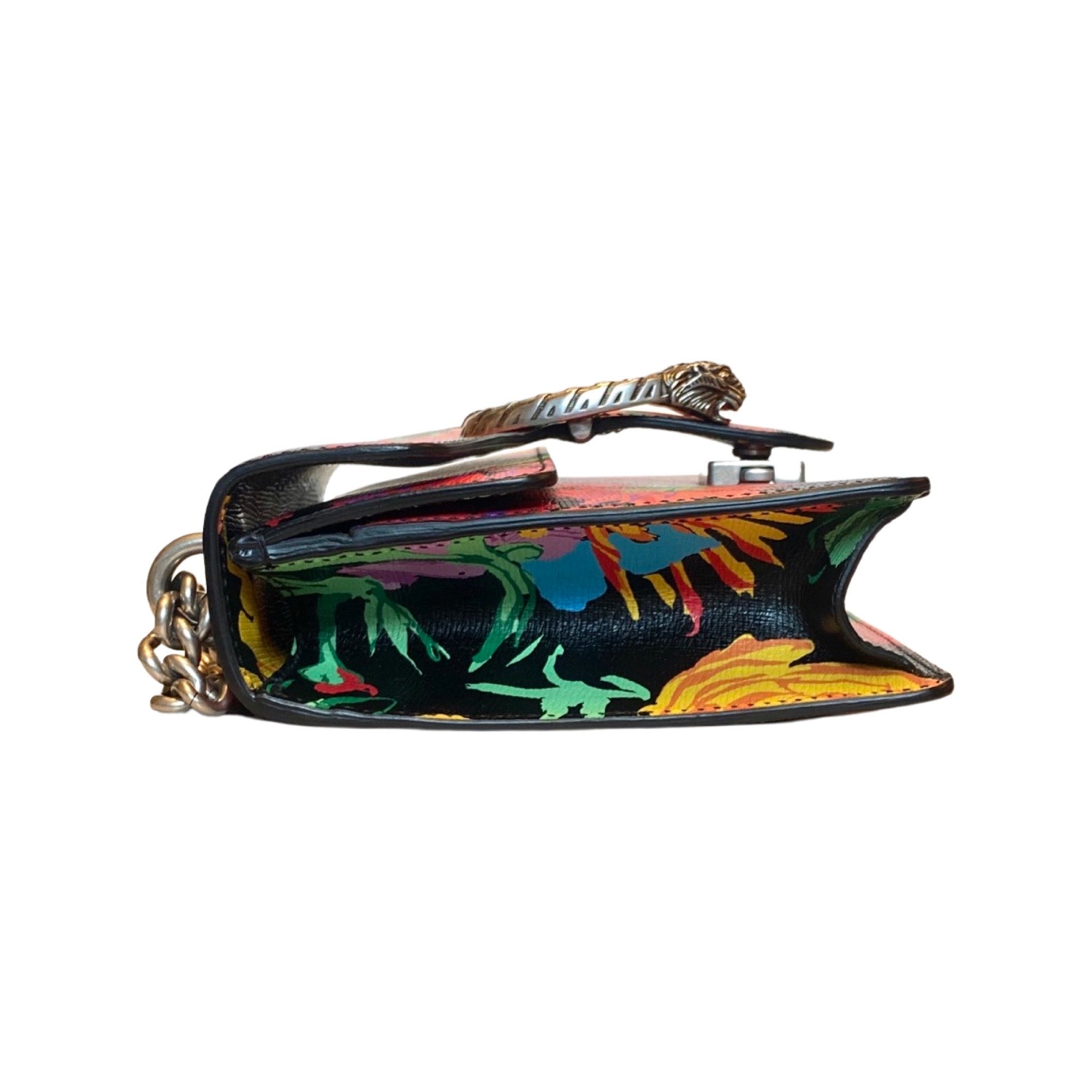 バッグ GUCCI Gucci x Ken Scott Dionysus Small Shoulder Bag Floral Print Leather