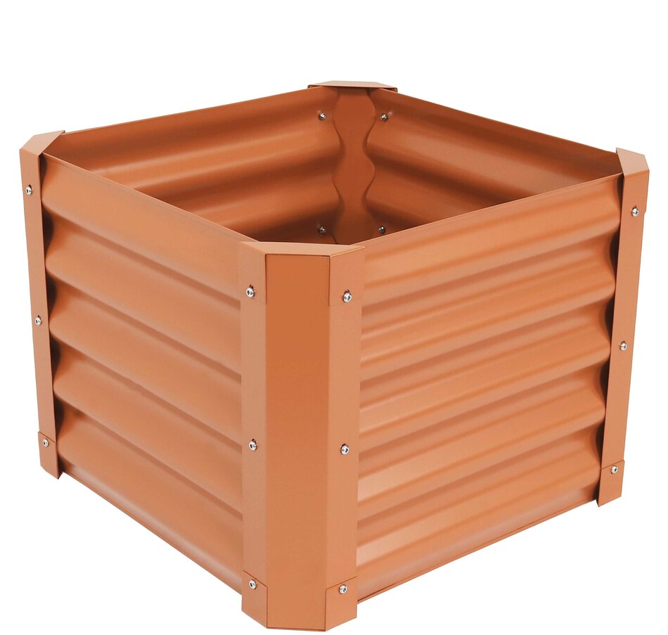 41" Square Steel Raised Garden Bed