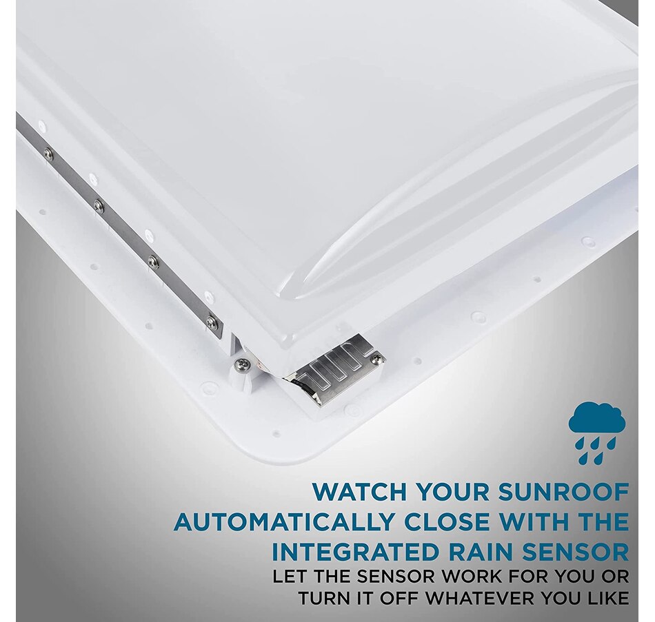 Image 829852_ALTMORE1.jpg, Product 829-852 / Price $299.99, Hike Crew 14” RV Roof Vent Fan, 6-Speed RV Fan with Remote, Rain Sensor and More - White Lid from Hike Crew on TSC.ca's Home & Garden department