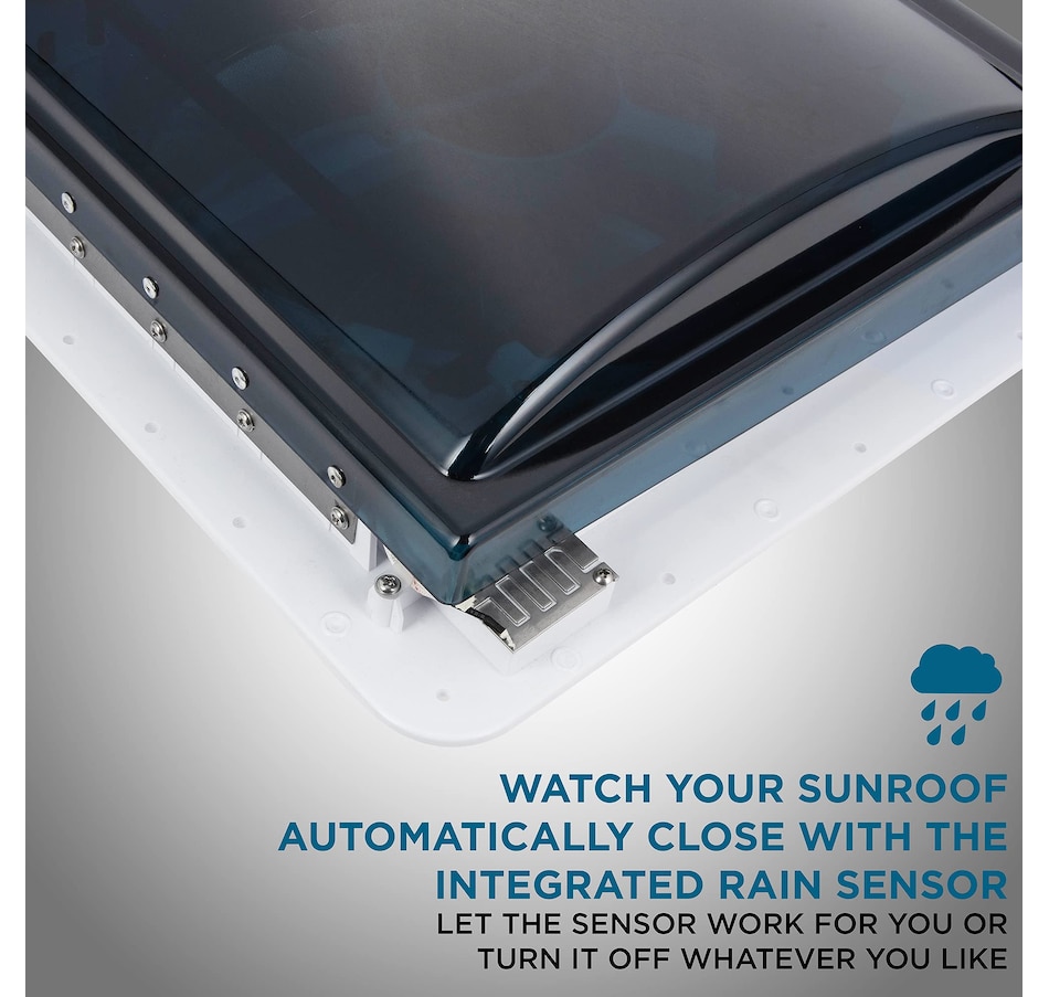 Image 829852_ALTMORE9.jpg, Product 829-852 / Price $299.99, Hike Crew 14” RV Roof Vent Fan, 6-Speed RV Fan with Remote, Rain Sensor and More - White Lid from Hike Crew on TSC.ca's Home & Garden department