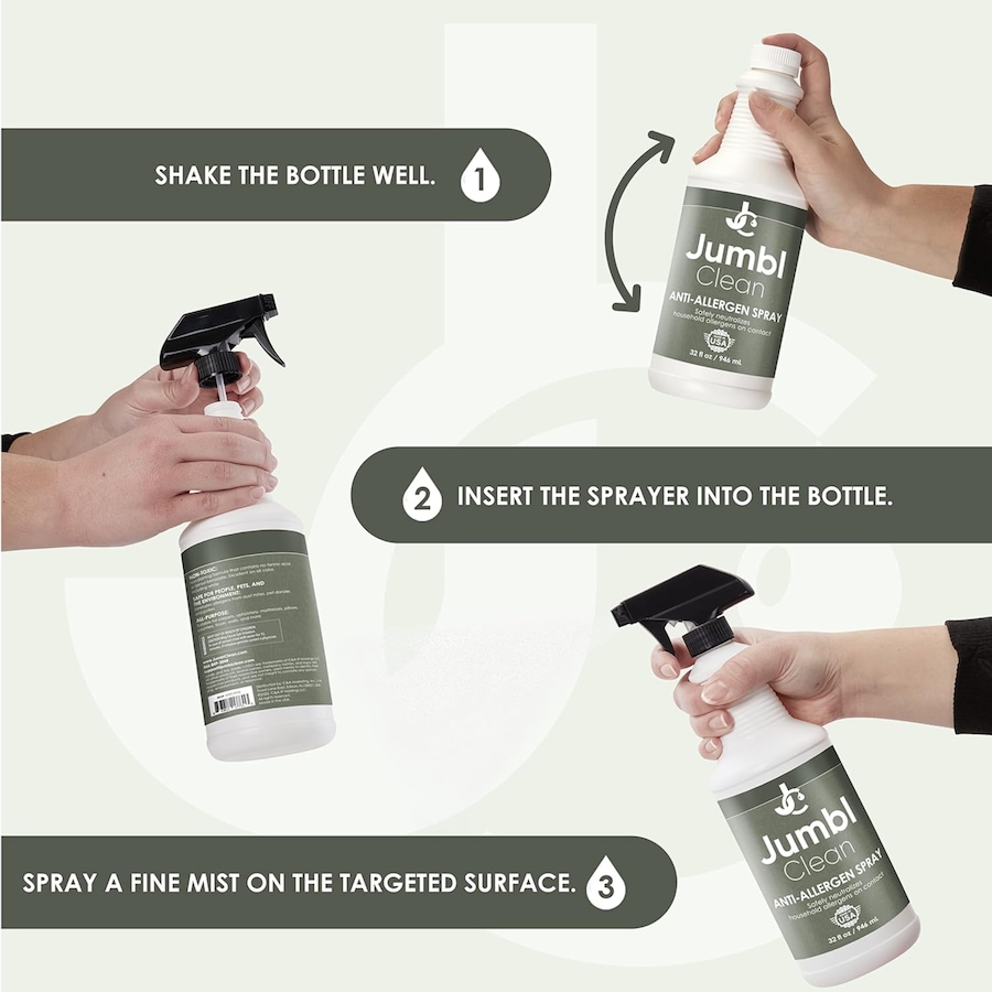 Image 829857_ALTMORE4.jpg, Product 829-857 / Price $26.99, JumblClean Unscented Anti Allergen Spray - Eco-Friendly Household Cleaner - 32 fl oz (946 ml) from Jumbl on TSC.ca's department