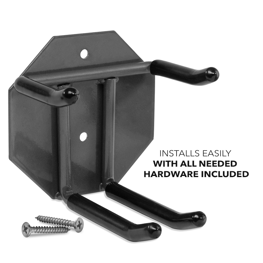 Image 829870_ALTMORE4.jpg, Product 829-870 / Price $44.99, RaxGo Wall Mounted Ski Rack, Holds 2 Pairs of Skis & Skiing Poles or Snowboard, Set of 2 Hooks from Raxgo on TSC.ca's Health & Fitness department