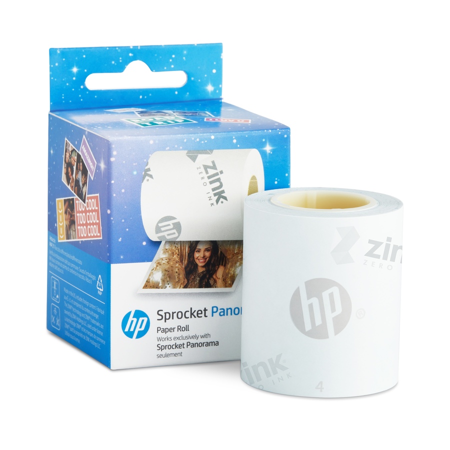 Image 829886_ST01.jpg, Product 829-886 / Price $56.99, HP Sprocket Panorama 16.4' (5 Meter) Zink Paper Roll, Sticky Backed Photo Paper Roll from HP - Hewlett Packard on TSC.ca's Electronics department