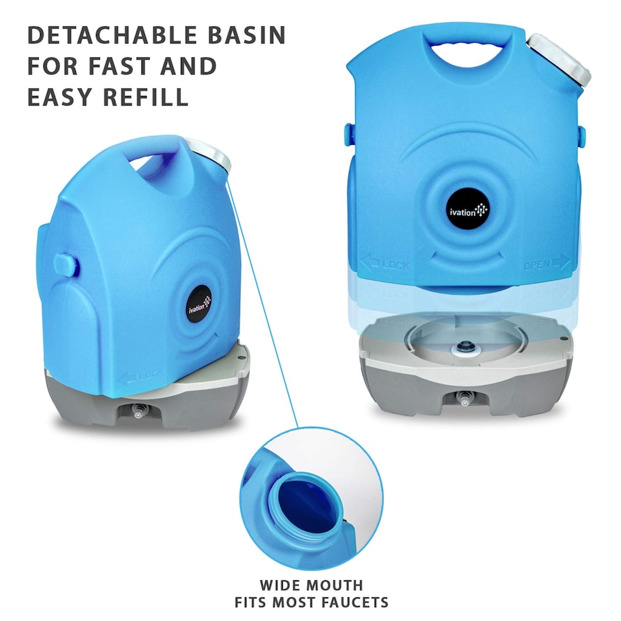 Image 829888_ALTMORE2.jpg, Product 829-888 / Price $299.99, Ivation Multipurpose Portable Washer w/Water Tank, Rechargeable Battery Electric Pressure Washer Gun from Ivation on TSC.ca's Beauty department