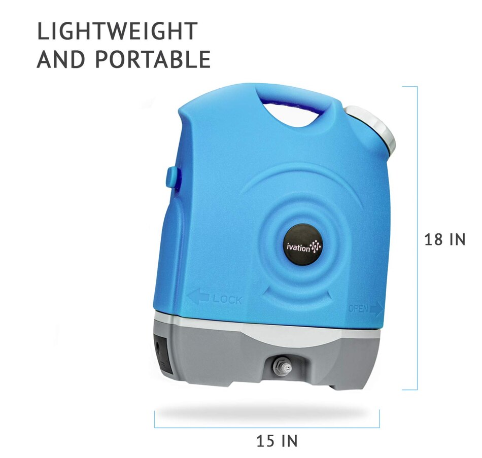 Image 829888_ALTMORE5.jpg, Product 829-888 / Price $279.99, Ivation Multipurpose Portable Washer w/Water Tank, Rechargeable Battery Electric Pressure Washer Gun from Ivation on TSC.ca's Beauty department