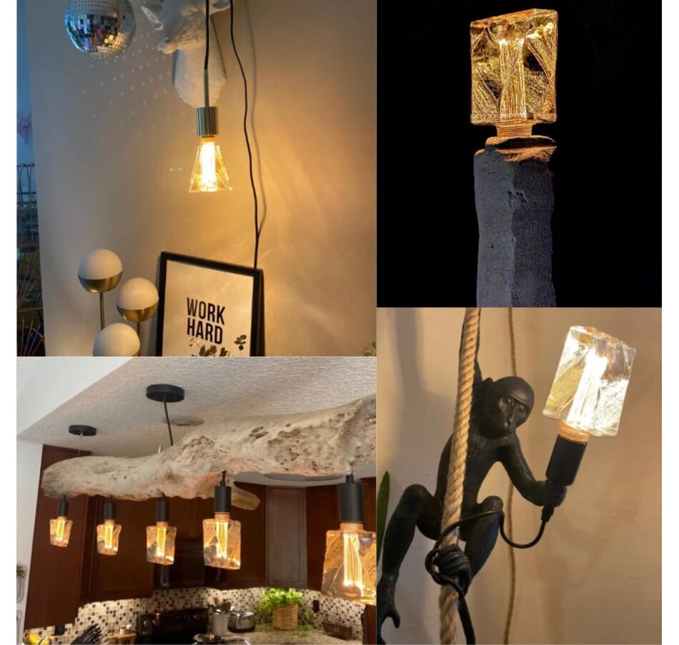 Image 829921_ALTMORE20.jpg, Product 829-921 / Price $29.99, Next Glow Decorative Light bulb Eq 20W, ICE Style Decorative Light Bulbs Shaped E26 55 Lumen - Smokey from Next Glow on TSC.ca's Home & Garden department