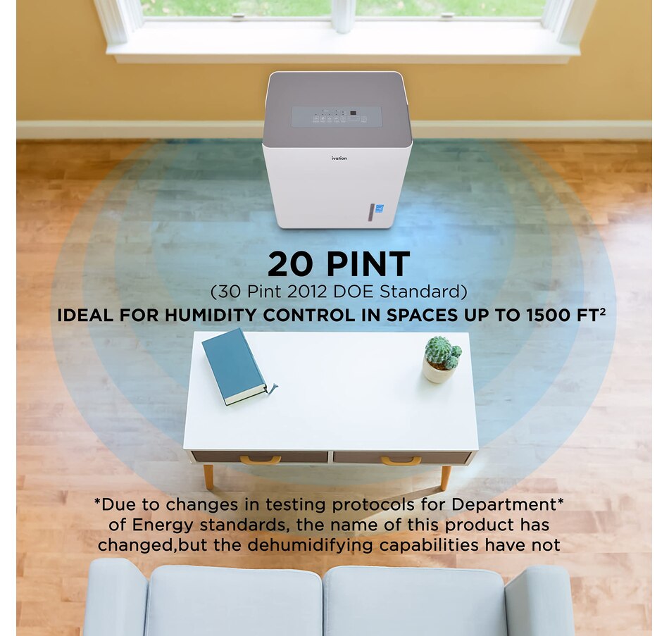 Image 829935_ALTMORE12.jpg, Product 829-935 / Price $599.99, Ivation 4,500 Sq. Ft Energy Star Dehumidifier with Pump, Hose Connector, Humidity Control & More from Ivation on TSC.ca's department