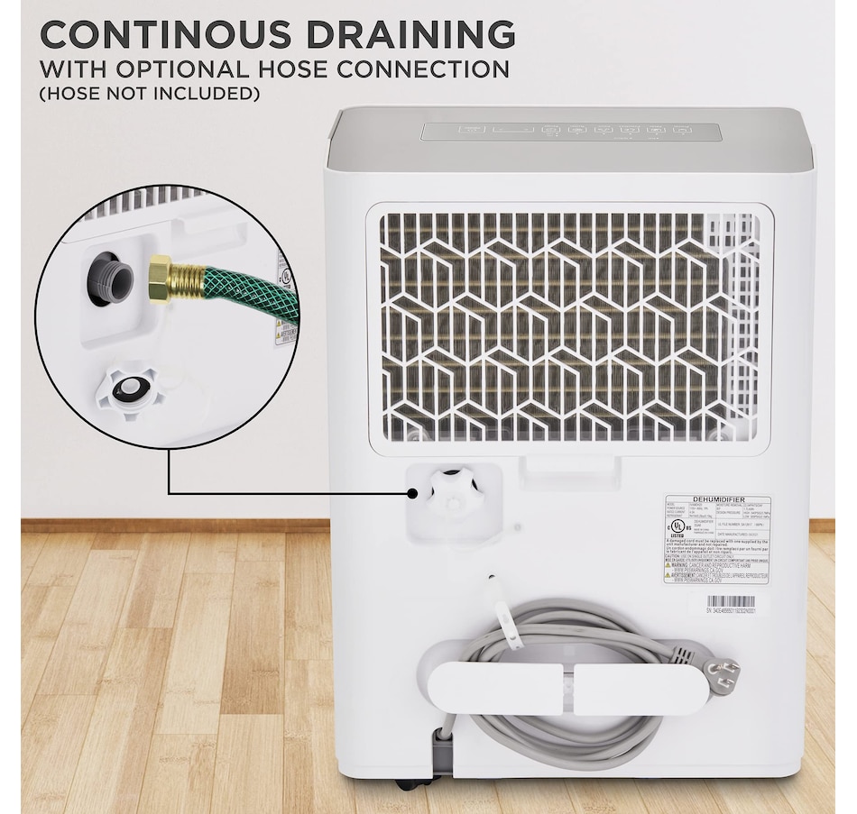 Image 829935_ALTMORE13.jpg, Product 829-935 / Price $599.99, Ivation 4,500 Sq. Ft Energy Star Dehumidifier with Pump, Hose Connector, Humidity Control & More from Ivation on TSC.ca's department