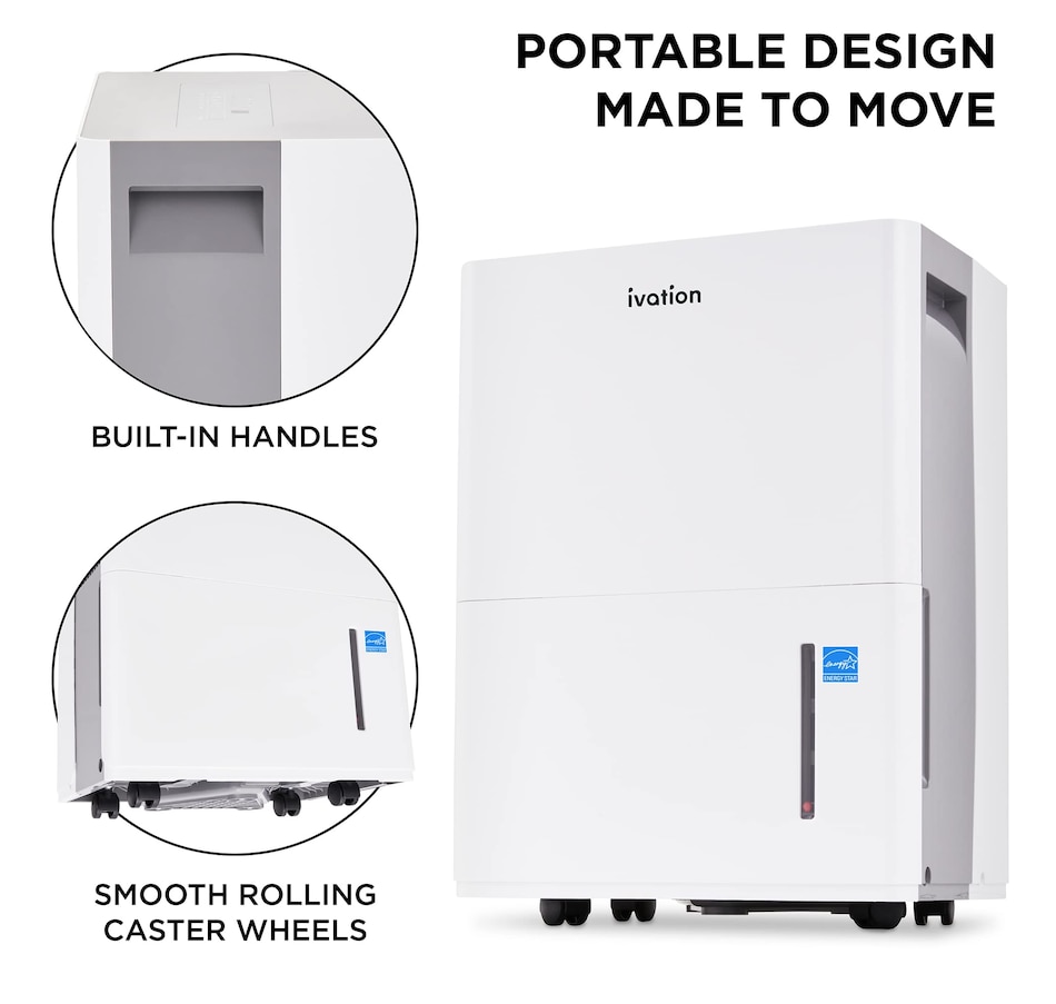 Image 829935_ALTMORE15.jpg, Product 829-935 / Price $599.99, Ivation 4,500 Sq. Ft Energy Star Dehumidifier with Pump, Hose Connector, Humidity Control & More from Ivation on TSC.ca's department