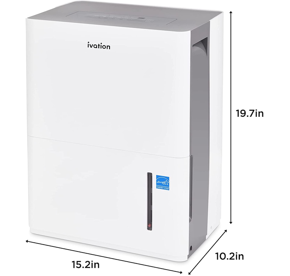 Image 829935_ALTMORE18.jpg, Product 829-935 / Price $599.99, Ivation 4,500 Sq. Ft Energy Star Dehumidifier with Pump, Hose Connector, Humidity Control & More from Ivation on TSC.ca's department