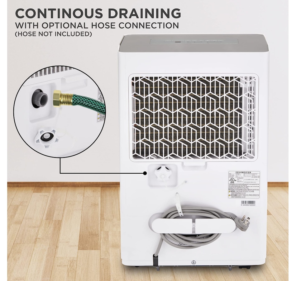 Image 829935_ALTMORE19.jpg, Product 829-935 / Price $599.99, Ivation 4,500 Sq. Ft Energy Star Dehumidifier with Pump, Hose Connector, Humidity Control & More from Ivation on TSC.ca's department