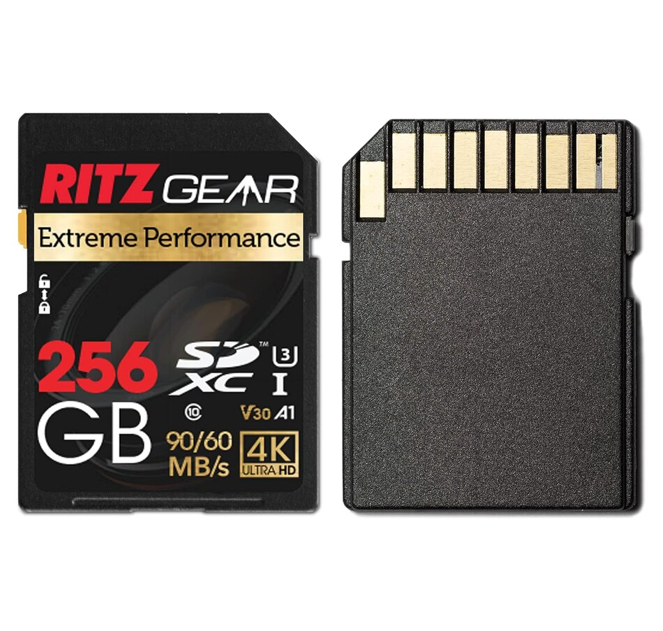 Image 829952_ALTMORE12.jpg, Product 829-952 / Price $29.99 - $34.99, Ritz Gear 128GB High-Speed SDXC UHS-I SD Card, C10, U3, V30, Full-HD & 4K Memory Card from Ritz Gear on TSC.ca's Electronics department