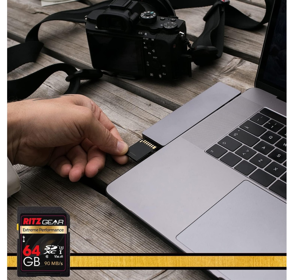 Image 829952_ALTMORE7.jpg, Product 829-952 / Price $29.99 - $34.99, Ritz Gear 128GB High-Speed SDXC UHS-I SD Card, C10, U3, V30, Full-HD & 4K Memory Card from Ritz Gear on TSC.ca's Electronics department