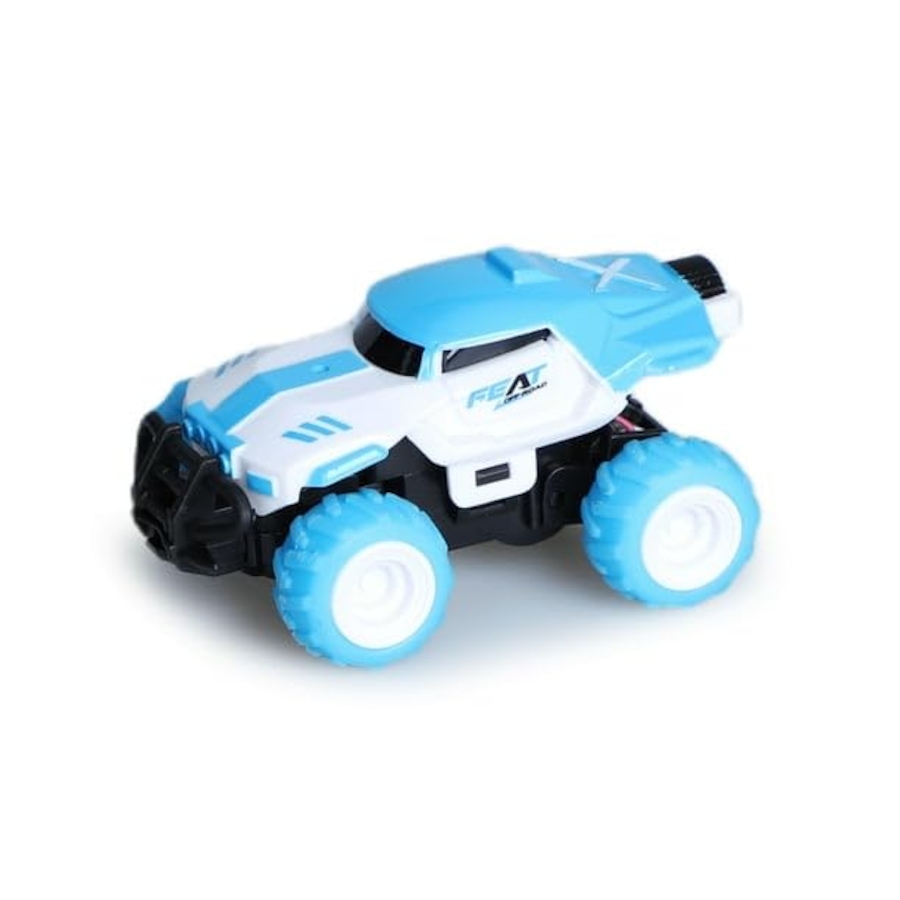 Image 830137_ALTMORE1.jpg, Product 830-137 / Price $14.97, R/C Mini Off-Road Stunt Truck with Remote Control 2.4GHz, Rotate 360° from Tradeopia on TSC.ca's Toys & Hobbies department