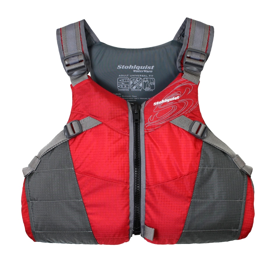Image 832193.jpg, Product 832-193 / Price $119.99, Stohlquist Spectrum Lifejacket (PFD) - Adjustable Adult Life Vest - Fireball Red from stohlquist on TSC.ca's Health & Fitness department