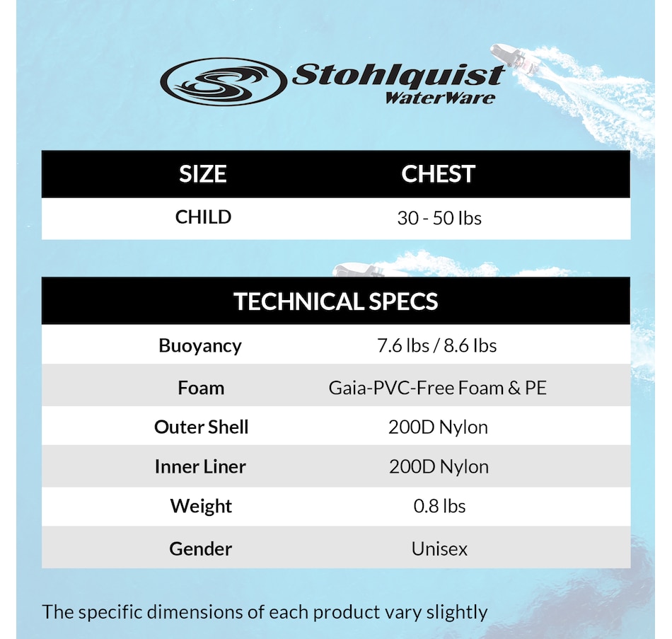 Image 832195_ALTMORE2.jpg, Product 832-195 / Price $94.99, Stohlquist Child Life Vest from stohlquist on TSC.ca's Health & Fitness department