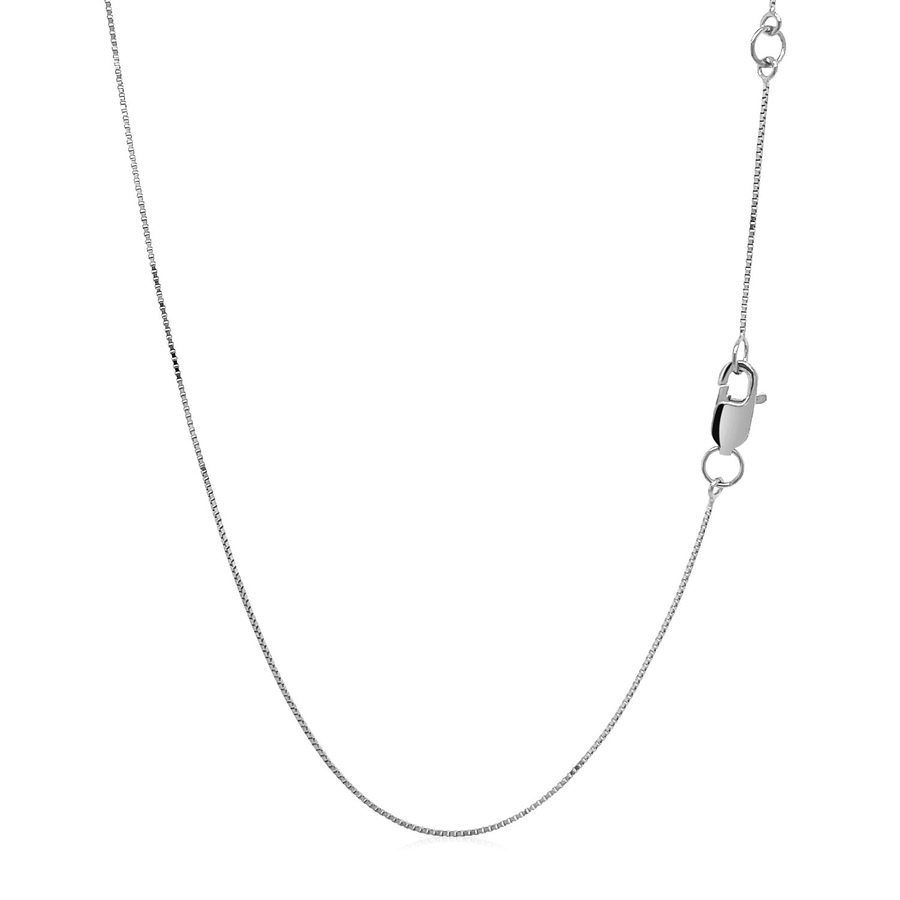 Image 833699_ALTMORE2.jpg, Product 833-699 / Price $1,182.68, Double Extendable Box Chain In 14K White Gold (0.51 Mm) from Avera Group on TSC.ca's Jewellery department