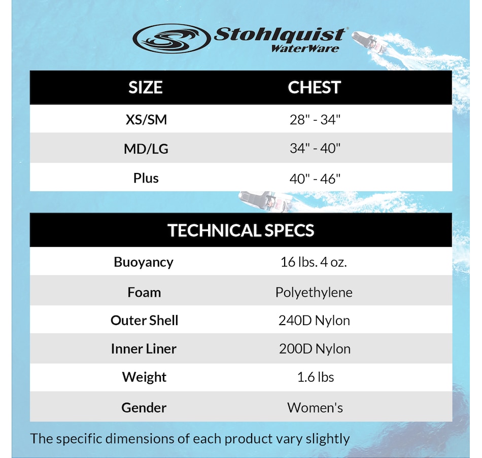 Image 840413_ALTMORE13.jpg, Product 840-413 / Price $164.99, Stohlquist Women's Flo Lifejacket PFD from stohlquist on TSC.ca's Health & Fitness department