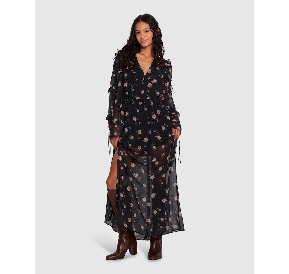 Image 841044_ST02.jpg, Product 841-044 / Price $229.95, belle & bloom Come As You Are Floral Maxi Dress from belle & bloom on TSC.ca's Fashion department