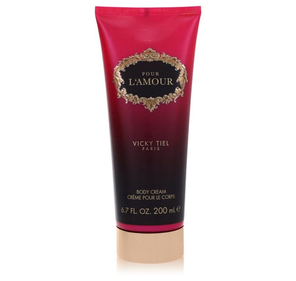 Vicky Tiel Pour L'amour by Vicky Tiel Body Cream 6.7 oz for Women