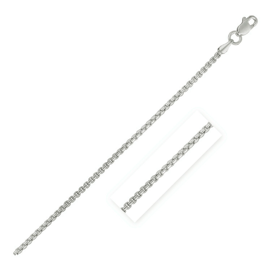 Image 843601_ST01.jpg, Product 843-601 / Price $1,481.18 - $1,781.63, 14K White Gold Round Box Chain 1.35 Mm from Avera Group on TSC.ca's Jewellery department